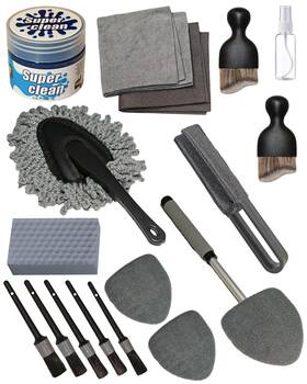 Ick01 Oesee 18pcs Professional Car Interior Detailing Kit All-in-one Cleaning Tools For W