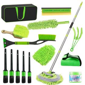 Xy001 Ofo Change Your Life 62ftft Car Wash Brush Kit Chenille Microfiber Mop Squeegee And Detailing Brushes