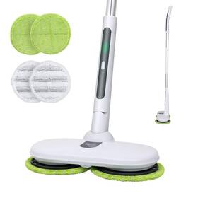 Ogori 971651940073 Cordless Electric Mop Spin Mops For Floor Cleaning Rechargeable Dual