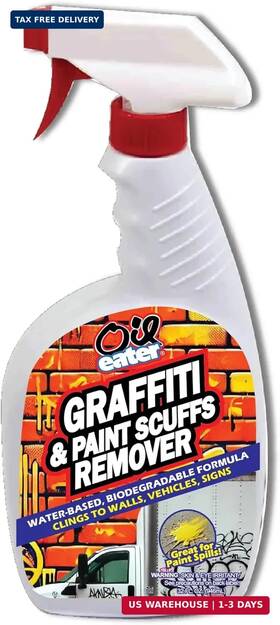 Aod3234101 Oil Eater Pro Strength Cleaner For Graffiti Paint Scuff Overspray Spills Permane