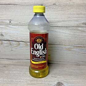 Oelo-13 Old English Vintage Lemon Oil Furniture Polish 16 Oz 75% Full 1996 Yellow Lid