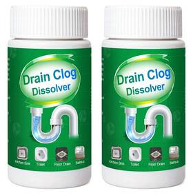 Ololo 606267400340 2pcs Pipe Dredge Bubble Bombs Drain Cleaner Powerful Sink And