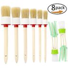 On110 Natural Brushes Dusters Boar Hair Detail Set Of 056312672909