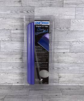 Op2012-c-pt One Pass Original 12 Inch T-bar Classic Waterblade Silicone Squeegee Purple New