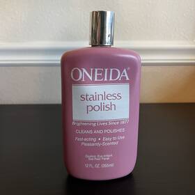 0070138 Oneida Stainless Polish And Cleaner 12oz Cleans Shines Discontinued 90%