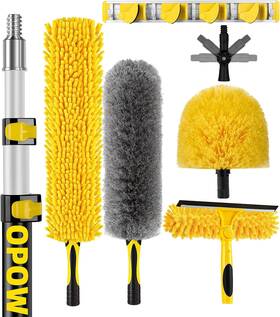 Opow 445039560553 20 Foot High Ceiling Duster Kits With 5-12ft Heavy Duty Extension Pole Rea Opow 445039560553 20 Foot High Ceiling Duster Kits With 5-12ft Heavy Duty Extension Pole Rea