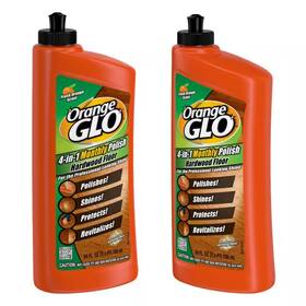 5703710510-2 Orange Glo 24 Oz. 4-in-1 Hardwood Floor Cleaner And Polish 2-pack