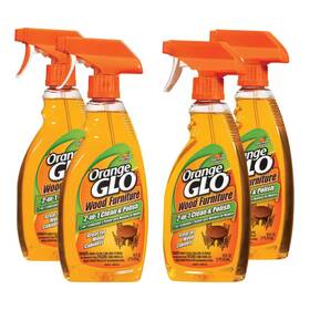5703711995-4 Orange Glo 16 Oz. Wood Furniture 2-in-1 Clean Polish Spray 4-pack