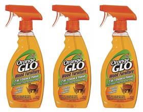 Orange Glo 689338491423 640823841079 Pack Of 3 Wood Furniture 2-in-1 Clean And Polish 48 Fl Oz