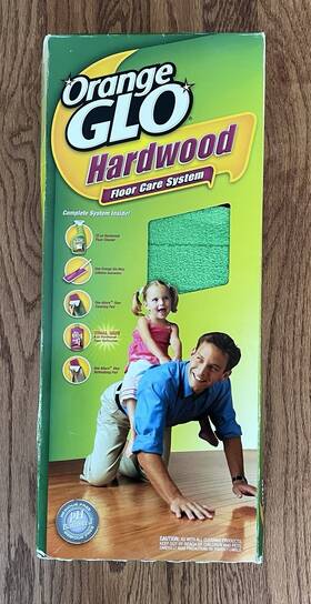Orange Glo 757037813409 Hardwood Complete Floor Care System New Old Stock