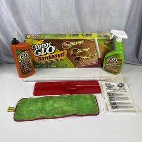 Orange Glo 757037813690 Hardwood Floor Clean And Shine System Mop Daily Cleaner Spray Read