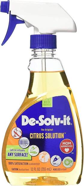 Orange Sol 689719450964 Citrus Odor And Stain Remover - Orange-sol De-solv-it 12 Ounce