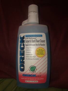 40032-03 Oreck New Professional Full Release Carpet And Hard Floor Cleaner 15 Oz