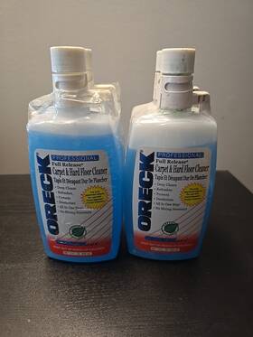 Oreck 743808201438 New 4 Professional Full Release Carpet And Hard Floor Cleaner 15 Oz Ea Read