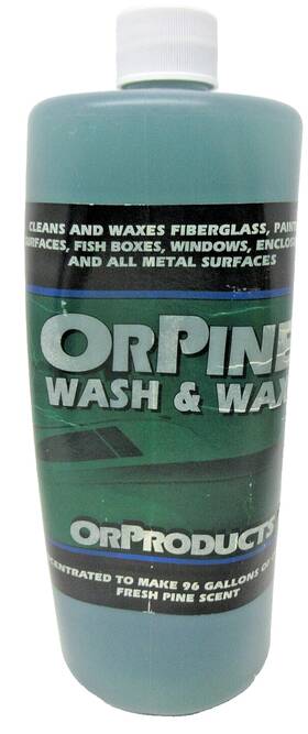 Orpine 763527063353 Wash And Wax Concentrate Makes 96 Gallons Fresh Pine Scent