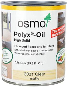 3031 Osmo 006850943999 Polyx-oil Clear Matte - .750 Liter
