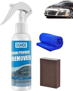5658 Ouhoe Iron Powder Remover Rust Removal Spray Car Rim/w