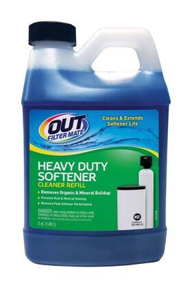 Out Filter Mate 06-20 Water Softener Cleaner Refill Liquid 64 Oz