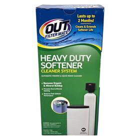 Out Filter Mate 076168002736 Heavy Duty Softener Cleaner System Kit Organic/mineral Buildup