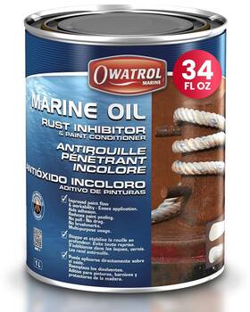033us Owatrol Oil Metal Rust Inhibitor And Paint Conditioner 34 Oz - Deep Penetrating Inch