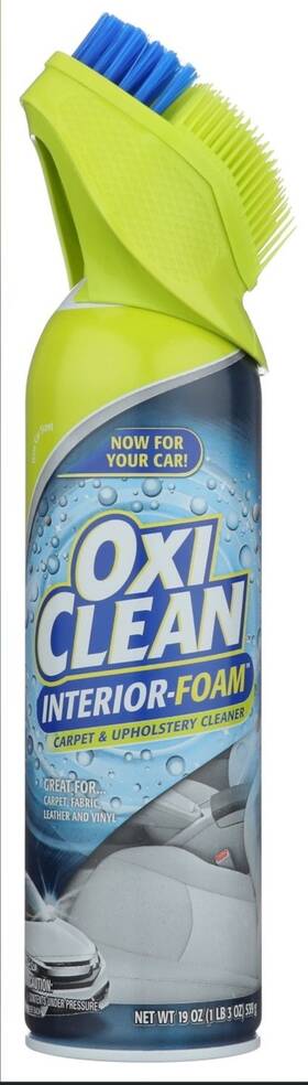 Oxiclean 048374572006 Interior Foam And Carpet& Upholstery Cleaner New 19 Oz Pack Of 6