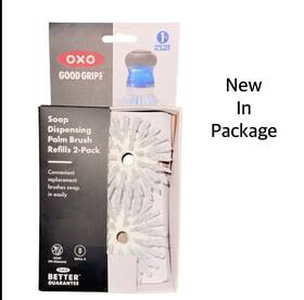 1256500 Oxo Good Grips Soap Dispensing Palm Brush Refills - 2pack