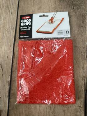 1343680 Oxo Good Grips Microfiber Floor Duster Refill B Machine Washable New