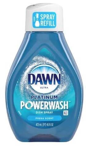 P.g 046139562408 Dawn Platinum Powerwash Dish Spray Fresh Scent Refill - Multi 3 Pack