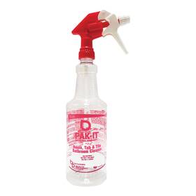 5722b12 Pak-it Basin Tub/tile Bathroom Cleaner Spray Bottle Cl/pk