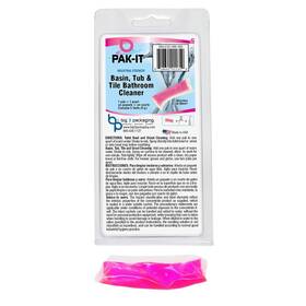 Pak-it 818642011359 Basin Tub And Tile Cleaner Packet Ocean Scent Pack Of 5