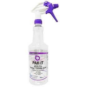 Pak-it 818642014084 Color-matching Trigger Spray Bottle For Industrial-strength Deodorizer