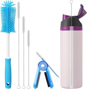 Zj-1025 Palksky Water Bottle Cleaning Brush Kit And Straw Cleaner For Owala 5 Pc