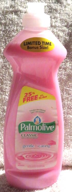 Palmolive 035000463111 Classic Gentle Caring Pink Dish Liquid Soap 14 Fl Oz Non Concentrated