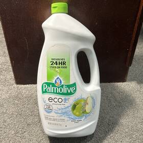P9911067 Palmolive Eco Gel Dishwasher Detergent Green Apple Scent 75oz Jumbo