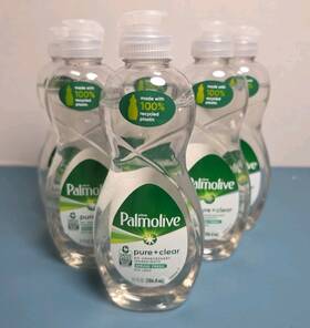 Ps0021879 Palmolive 6 Ultra Pure Clear Spring Fresh Dish Liquid 9.7 Fl Oz. Soap New