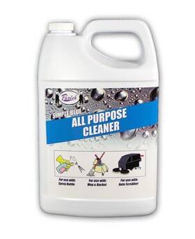 112278 Parish Simple Blue Fast Acting Rinse-free No Film All Purpose Cleaner