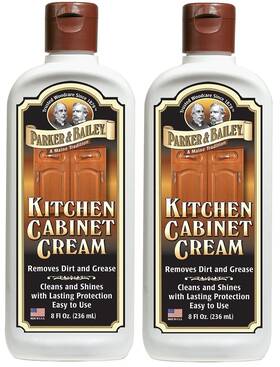 Parker & Bailey 791617163508 Kitchen Cabinet Cream 8oz 2 Pack