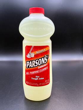 Cleaner-28 Parsons 033200008514 Vintage 1999 Sudsy All Purpose Ammonia Fl Almost Full