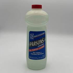 Parsons 033200008538 Vintage Non-streaking Ammonia Original All Purpose Cleaner 1999 28 Fl Oz