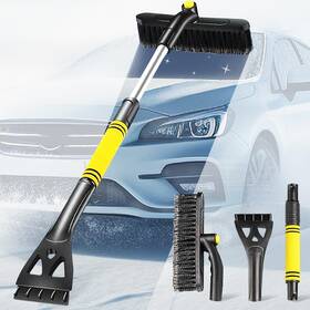 Pastaus 731295468177 Ice Scrapers For Car Windshield 32 Snow Brush With Scraper Retra