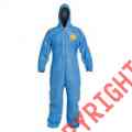 Pb127sbu2x002500 Disphooded Coverall 2xl Blue Pk25