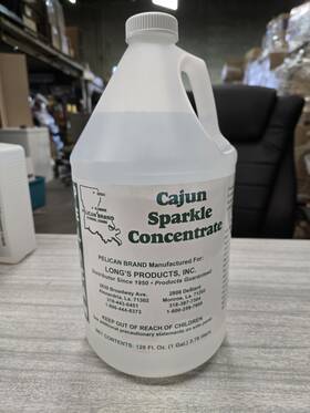 L11889 Pelican Brand Cajun Sparkle Concentrate Cleaner- 1 Gallon