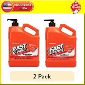 Permatex 313041137193 2 Pack Fast Orange Pumice Hand Cleaner 1 Gal