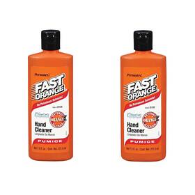 Permatex 313109559516 Fast Orange Fine Pumice Lotion Hand Cleaner - 7.5 Fluid Ounce 2 Pack