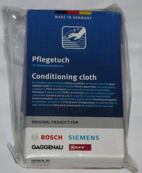 311944 Pflegetuch Cleaning Conditioning Cloth Universal Stainless Steel Surfaces 5 Pcs