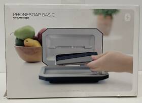 Phonesoap 860002324333 Basic Uv Sanitizer Black New Sealed Box