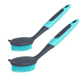 Db-sn2 Phy 2-pack Dish Brush With Handle Kitchen Scrubber Soft Dishwashing For