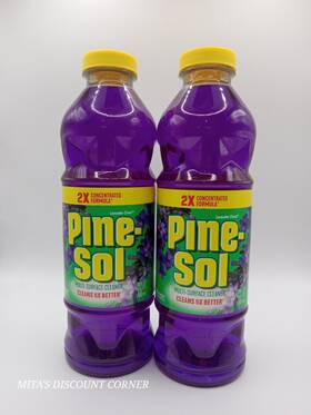 Pine-sol 041294601498 Original Multi-surface Concentrated Cleaner 20 Oz Lavender-lot Of 2