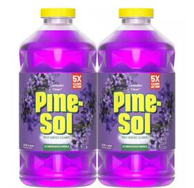Pine-sol 041294601696 2 Pack Lavender 2x Concentrated 80 Ounce Multi All Purpose Cleaner