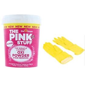 Pink Miracle Cleaner Laundry Oxi Powder Stain Remover For Colors